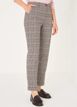 Pantalone Bella stampa check