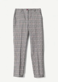Pantalone Bella stampa check