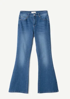 Pantalone denim Cindy modello flare