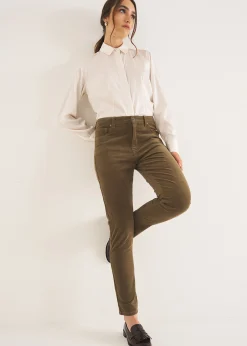 Pantalone in velluto Kate-V