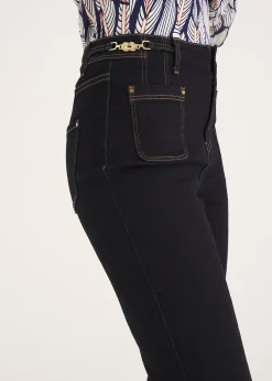 Pantaloni denim Jacqueline svasati
