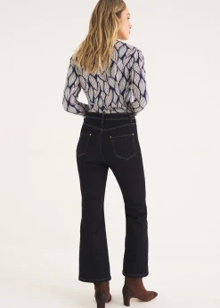 Pantaloni denim Jacqueline svasati
