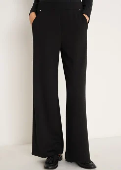 Pantaloni Pablo in maglia con perle