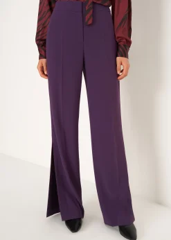 Pantaloni Pierre con spacco al fondo