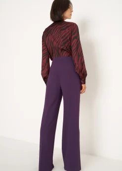 Pantaloni Pierre con spacco al fondo