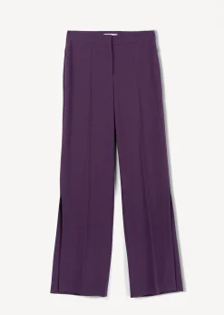 Pantaloni Pierre con spacco al fondo