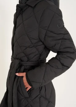 Piumino Pat trapuntato a rombi con gilet staccabil