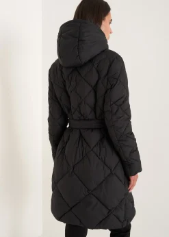 Piumino Pat trapuntato a rombi con gilet staccabil