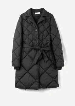 Piumino Pat trapuntato a rombi con gilet staccabil