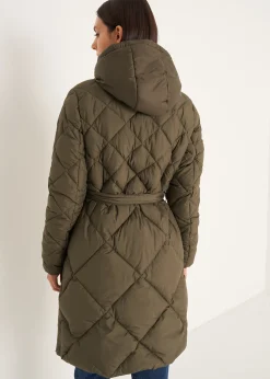Piumino Pat trapuntato a rombi con gilet staccabil