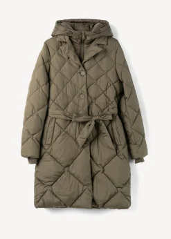 Piumino Pat trapuntato a rombi con gilet staccabil