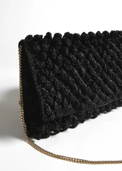 Pochette Basha lavorazione crochet