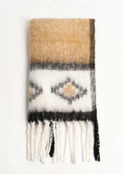 Sciarpa Sariah in lana cotta