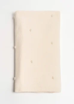 Sciarpa Sarym con micro perle