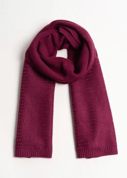 Sciarpa Skye con micro strass