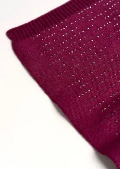 Sciarpa Skye con micro strass