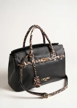 Shopping Belly-A grande animalier in ecopelle