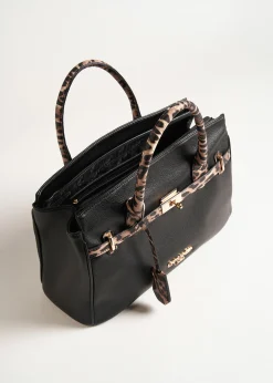 Shopping Belly-A grande animalier in ecopelle
