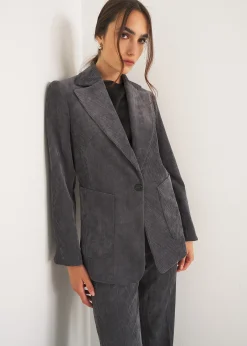 Tailleur in Velluto a Coste