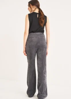 Tailleur in Velluto a Coste