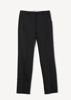 Tailleur Maculato con Pantalone a Gamba Stretta