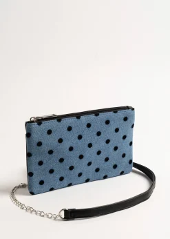 Tracolla Tonga Denim floccata