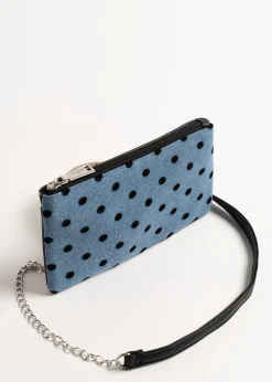 Tracolla Tonga Denim floccata