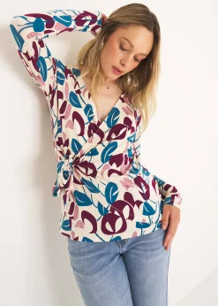 T-shirt Sally incrociata