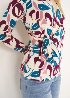 T-shirt Sally incrociata