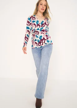 T-shirt Sally incrociata
