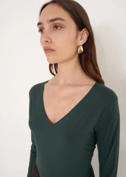 T-shirt Sara con scollo a V