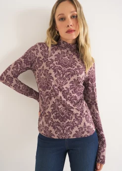T-shirt Simona collo alto