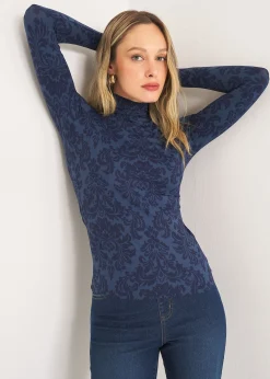 T-shirt Simona collo alto